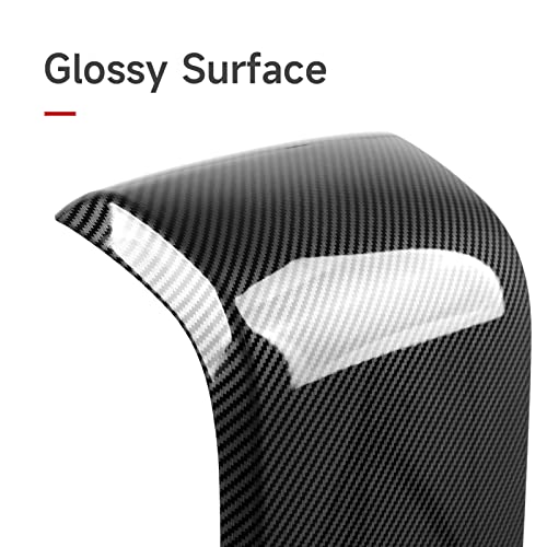 Car Armrest Box Anti Kick Decals for 2022 2023 2024 2025 Honda Civic 11th Gen Accessories ABS Carbon Fiber Interior Stickers - color: Anti Kick Air Vent