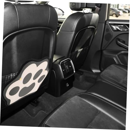 Unomor Kick Mats Shape Backseat Protector Covers for SUV and Truck Easy to Install Automotive Interior Protectors for Car Seat Back from Dirt and Scratches