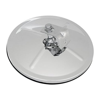 GG Grand General 33331 Stainless Steel 7” Convex Blind Spot Mirror with Center Mount for Trucks, Buses, Utility Vehicles and More - size: 7", style: Center-Stainless Steel