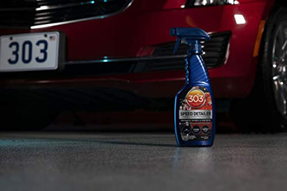 303 Products (30216-6PK) Products Automotive Speed Detailer - For All Exterior Surfaces - Instantly Shines And Protects - Cleans Between Washes - UV Protection, 16 fl oz 6 Pack - size: 16 Fl Oz (Pack of 6)