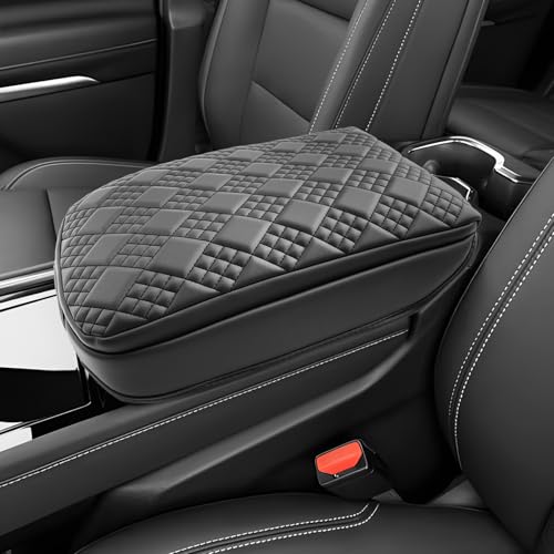 SKTU 2024 2025 2026 Chevy Traverse Center Console Cover for 2024 2025 2026 Chevy Traverse Armrest Cover 2024 2025 2026 Chevy Traverse Accessories 2024-2026 Traverse Soft Center Console Cushion - color: for 2024-2026 Traverse Thicken