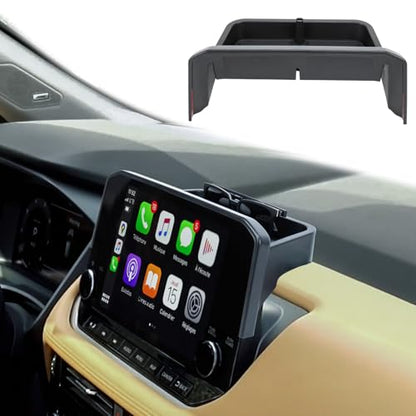Center Console Organizer Compatible with 2021 2022 2023 Nissan Rogue SL Platinum Dashboard Tray Behind Screen Dashboard Organizer Box Interior Insert Accessories(Only Fit 9-Inch Screen) - size: Only Fit 9-Inch Screen