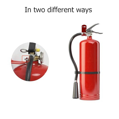 Fire Extinguisher Mount Wall Hook Bracket for Holding up to 20 lbs Extinguishers, Suited for Large and Small Dry Chemical and Water Extinguishers - size: 8 Brackets