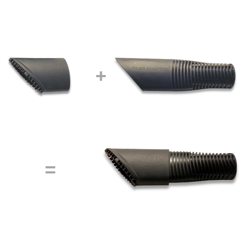FUR-EEL PRO Professional Vacuum Cleaner Attachment for Cleaning Cars, Upholstery & Carpets Vacuum Cleaner Brush for Effective Removal of Pet Hair, Sand, Dust & Lint (Pack of 2) - color: Refill x 2