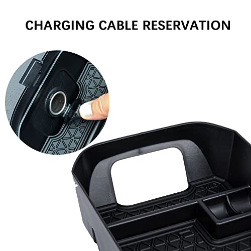 2PCS Center Console Organizer Tray and Armrest Storage Box Compatible with Toyota RAV4 2025 2024 2023 2022 2021 2020 2019 Insert Secondary Storage box Accessories - size: 2 Pieces | Center Console & Armrest Set