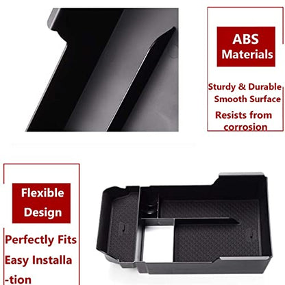 TTCR-II for Mazda CX-30 Center Console Organizer Tray 2020-2025 2026, Center Armrest Glove Storage Box Compatible with 2020-2025 Mazda CX-30 Console Organizer