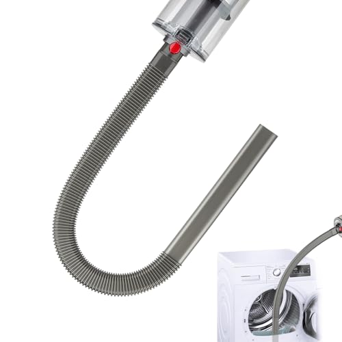 Dryer Vent Lint Removal Tool Vacuum Attachments Hose for Dyson GEN 5 V15 V12 V11 V10 V8 V7 Detect Outsize Slim Absolute Cyclone Vacuum Cleaner Dryer Cleaner Kit Nozzle Crevice Flexible Hose - style: Dryer Hose Gray