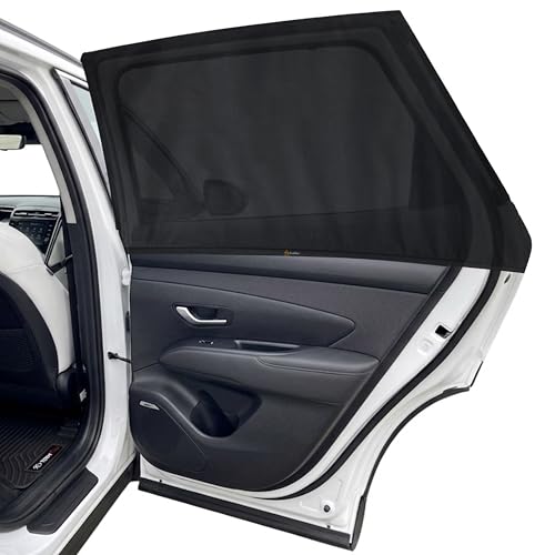 EcoNour Custom Fit Car Window Screens for Hyundai Tucson 2022–2026 | Rear Side Mesh Sun Shade Cover for Baby Privacy & Blackout Camping Protection | Breathable Car Window Accessories - size: Fit for Hyundai Tucson 2022–2026