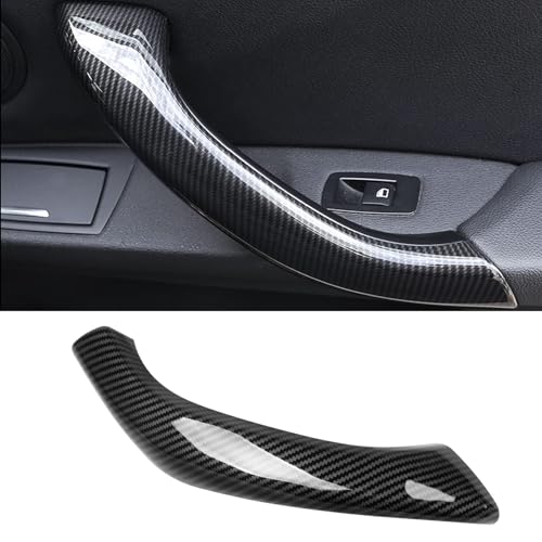 Jaronx Hardware Handle, Carbon Fiber Pattern Door Handle Cover for BMW X1/X2, Replacement for Right Side Door Handle, ABS Material, Compatible with F48 2016-2019, F39 2018-2019 - color: Carbon Fiber Pattern, size: 1 Piece (Right)