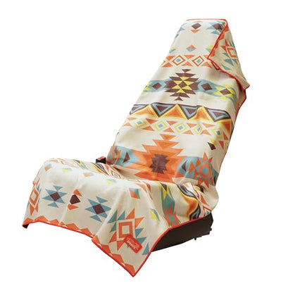 Sprints Athletic Running Towel, Full-Sized, Car Seat Cover - Performance Microfiber (Adobe Echo) - color: Adobe Echo