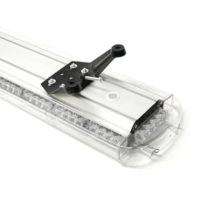 CFLMYYXGS 63" 120 LED Amber Emergency Warning Light Bar 12V-24V Strobe Flashing Beacon Light for Recovery Rescue Wreckers Tow Trucks Emergency Vehicles Snowplows Cranes Construction Vehicles Use