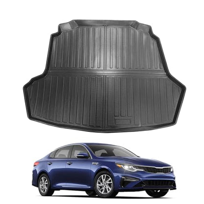 Vanseno Cargo Liner for Kia K5 2016-2019 Trunk Mat Cargo Mat All Weather TPE Rubber Protection Mat for 20162017 2018 2019 Kia K5 Accessories - color: Fit 2016-2019 Kia K5