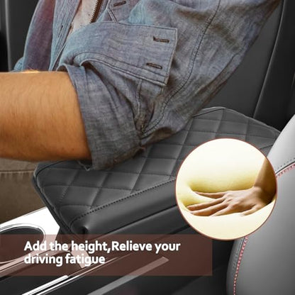 SKTU 2025 2026 Chevy Equinox Accessories Center Console Cover for 2025 2026 Chevrolet Equinox (LT/ACTIV/RS) Armrest Cover 2025 2026 Equinox Armrest Pad 2025 2026 Chevy Equinox Center Console Cushion - color: for 2025 2026 Equinox