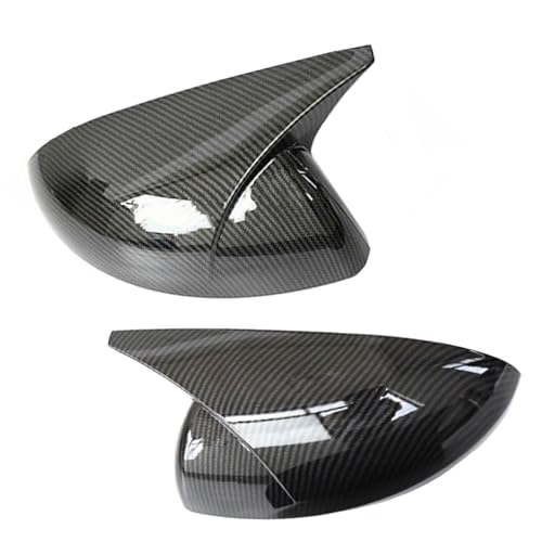 Rear View Side Mirror Cover Compatible with Nissan Altima Sentra 2019-2023, 2PCS Door Side Mirror Cover Cap (Carbon Fiber Look) - color: Carbon Fiber Look