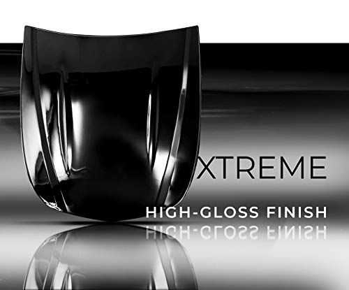 VViViD+ Ultra Gloss Premium Vinyl Car Wrap Film (50ft x 5ft, Gloss Piano Black) - color: Gloss Piano Black, size: 50ft X 5ft