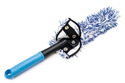 Autofiber Barrel Blade, Microfiber Wheel Brush, Flat Head, Removable Cover and Firm and Bendable