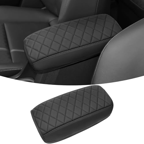 ZZEQYG Center Console Armrest Cover for Toyota Corolla 2020-2025 2026 Accessories Leather Console Armrest Cover Car Center Console Armrest Pad - color: For Corolla 2020-2026