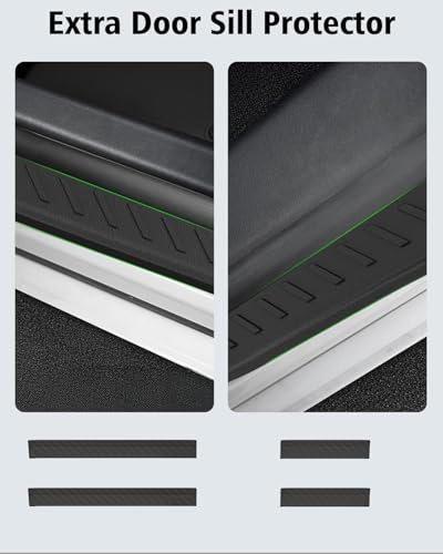 Floor Mats & Trunk Mat Custom for Jeep Grand Cherokee & Dodge Durango 2016-2021/Grand Cherokee WK 2022 (Not for L) All Weather TPE Rubber Cargo Liner Automotive Full Set Accessories- Black - size: For Jeep Grand Cherokee 2016-2021