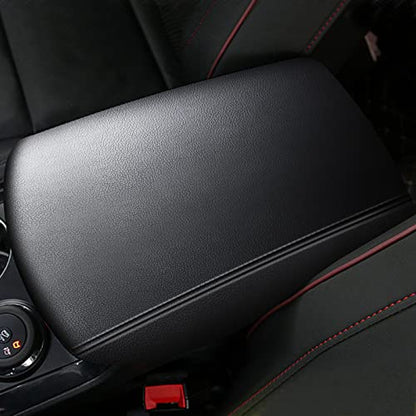 AOMSAZTO Armrest Console Console Covers for Ford Explorer 2011-2019 Black - color: black