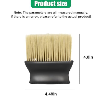Car Interior Dust Brush, Soft Bristles Auto Exterior Cleaning Whisk Broom, No-Scratch Car Dashboard Detailing Brush, Vehicle Dusting Tool for Leather, Air Conditioner Vent (2PCS) - size: 2PCS