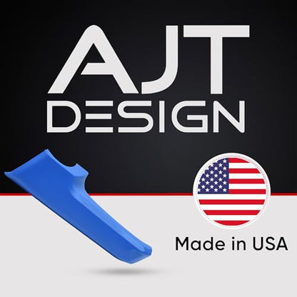 AJT DESIGN Door Handle Covers Compatible with Toyota 4Runner 2010+ (5th Gen) | 5th gen 4runner Chrome Delete | ABS Plastic Front & Back Interior Car Door Handle Cover| Made in USA | Voodoo Blue - color: Voodoo Blue