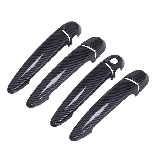 YINGTUU for BMW 118i 120i 320i 323i X1 X3 X5 X6 328i 335i 435i 440i Accessories Exterior Door Handle Cover Protection - Carbon Fiber Pattern - color: Carbon Fiber Pattern