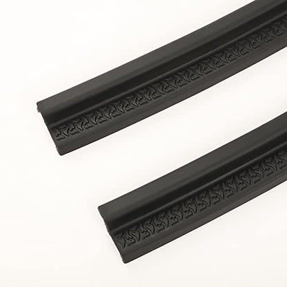 GRAND ORANGE Door Sill Entry Guard Scuff Plate Pair, Compatible with Jeep Wrangler TJ 1997-2006, Fit Jeep Wrangler LJ 2004-2006, TPE Black Door Sill Protector Cover Accessories - size: Fit Jeep Wrangler TJ 1997-2006/ LJ 2004-2006