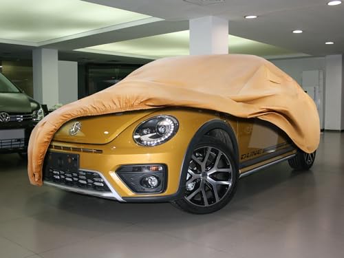 Heavy Duty Outdoor Car Cover Custom Fit for 2012-2019 Beetle Bug,Windproof All Weather Waterproof Sun Rain UV Dust Snow Protection Outdoor Car Covers - size: Custom Fit Beetle Bug