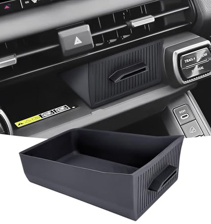 Center Console Organizer Tray Storage Box for Toyota RAV4 2026, Interior Accessories Removable Insert Drawer Tray for 2026 RAV 4, Black - style: 12) Fits for RAV4 2026, Console Drawer