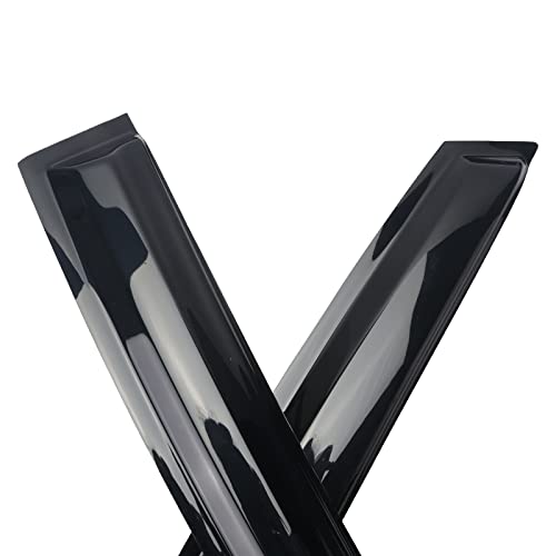 Tape-On Window Visors Deflectors Rain Guards 4 Piece Set ‎Compatible with 2011-2023 Dodge Durango 94267 - size: 2011-2023 Dodge Durango