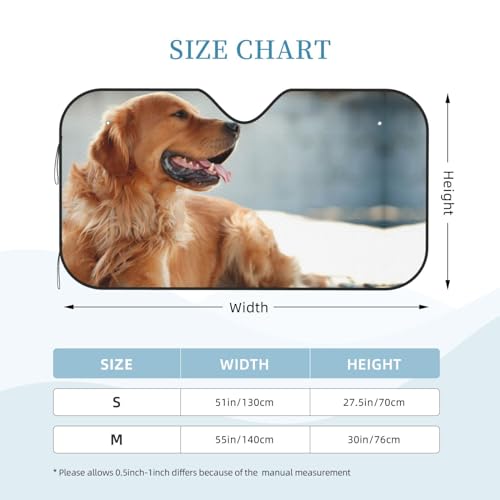 Custom Car Front Windshield Sun Shade, Personalized Front Window Sun Visor Design Foldable Reflective Sun Shield for Vehicle Blocks UV Rays Protector Keep Your Vehicle Cool (Material 3, Medium) - size: Medium
