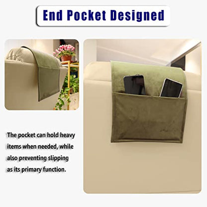 Non-Slip Head Pillow for Recliners - Neck Support Cushion with Velvet Cover for Pain Relief at Home, Office and Travel (Camel) - color: Camel