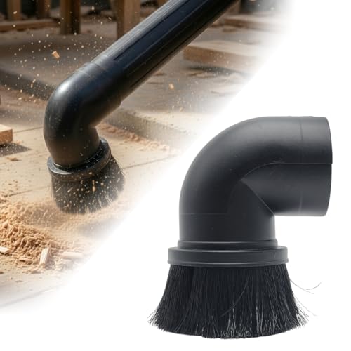 for Shop Vac Brush Attachment 2 1/2'' - Round Dusting Brush for Wet Dry Vacuum, 2.5 Inch Dust Attachment, for Shop Vac Accessories 2 1/2 Inch, PP Bristles - color: Brush PP