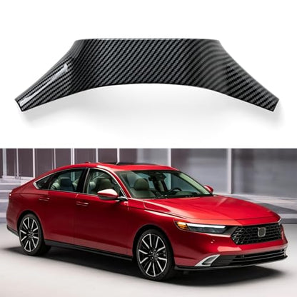 for Honda Civic 2022 2023 2024 11th Gen Accessories ABS Carbon Fiber Decals Interior Stickers - color: Steering Wheel Back Cover