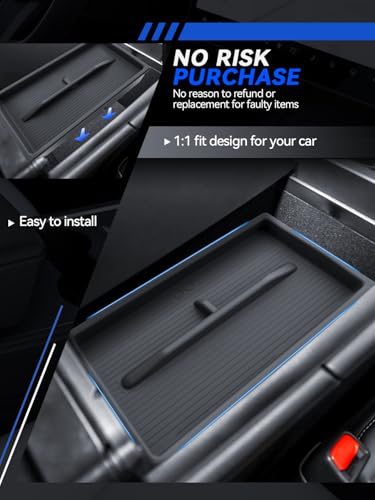for Lexus RX350 Center Console Organizer Double-Layer 2023 2024 2025 2026 Lexus RX350/RX450/RX500 Accessories Armrest Box Storage Organizer Tray 2-Pack - size: for 2022-2026 Lexus RX