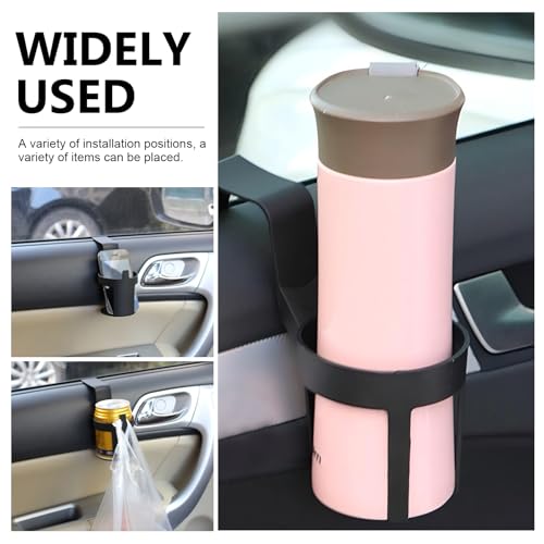 2 PCS Car Cup Holder, Portable Auto Drink Holder Expander, Anti-slip Vehicle Beverage & Cup Storage, Universal for Most Cars (Black #11) - color: Black #11