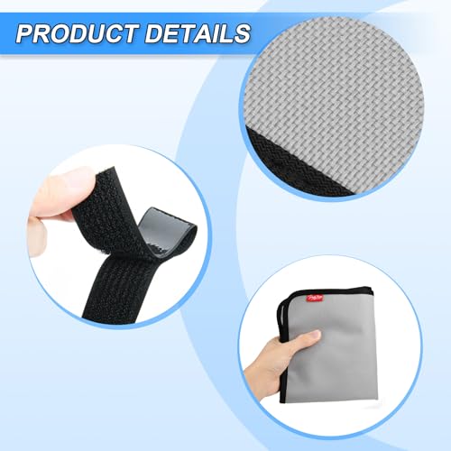 Airplane Seat Back Organizer & Storage, Airplane Tray Table Cover for Personal Items, Airline Seat Hanging Pockets Media Pouch,Reusable Travel Essentials,Fits Tablets,Cell Phone,Water Bottle (Grey) - color: Grey
