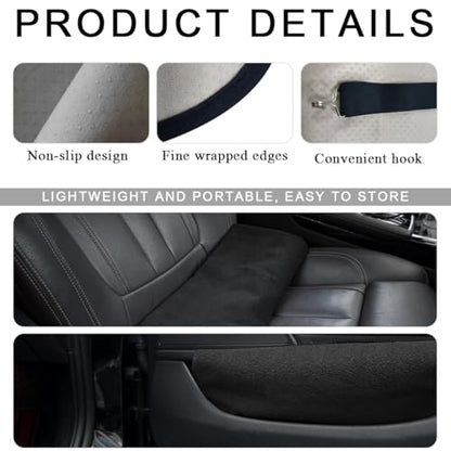 DXNQ Waterproof Car Towel Seat Cover, Sweating Non-Slip Premium Towel Carseat Cover Protector, Universal Soft Machine Washable Car Truck SUV Front Seat Cover for Gym Workout Beach Hiking (Red) - color: Red, 1pc, Front