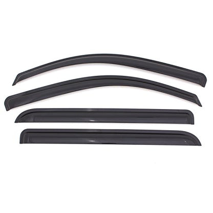 Auto Ventshade [AVS] Outside Mount Rain Guards for 2011 - 2020 Toyota Sienna | Window Vent Visors, 4 pcs. - Smoke | 94365