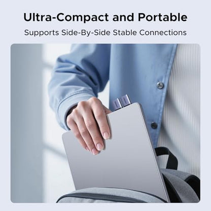 UGREEN USB to USB C Adapter & USB C to USB Adapter Combo 4-Pack, 10Gbps Type C USBC Adapter Compatible with MacBook, iPhone 17/16/15, iPad, Samsung Galaxy, Apple Watch
