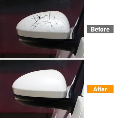 Moonlinks Compatible with Nissan Sentra 2020 2021 2022 2023 2024 Side Mirror Cover Replacement, Pearl White Right Passenger Side Clip-on Mirror Cap for Sentra S/SR/SV/Sense/Advance/Exclusive - color: Right Pearl White