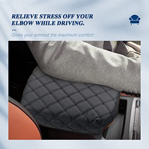 BIBIBO for 2025 2026 Kia Carnival Center Console Armrest Cover:2024 2025 2026 Kia Carnival Accessories 2022-2025 Kia Carnival Arm Rest Cover Kia Carnival Console Cover,2024 2025 Kia Carnival Armrest - color: Black-for 2022-2026 Carnival