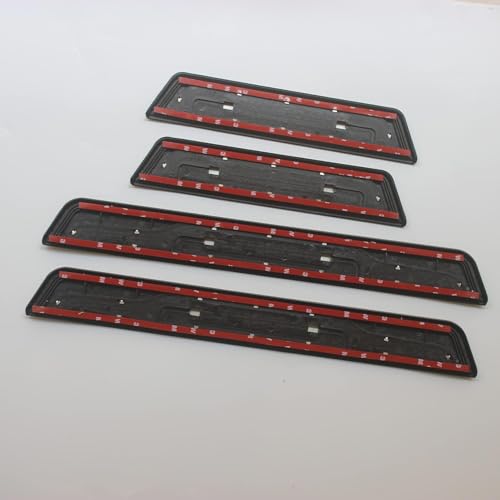 Fashion Style Door Sill Scuff Plate Guard Sills Protector Trim Compatible with Honda Ridgeline 2017-2022