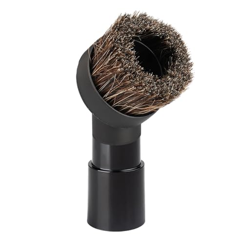 2 Pack Round Dust Brush For Shark Vacuum Attachment with Vacuum Hose Adapter, for Shark Vacuum Brush Attachment for Most Vacuum Cleaners Accessories - style: 2 -pack