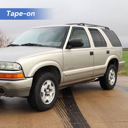 Window Visors Rain Guards Shield for 1995-2005 Chevy S10 Blazer/GMC S15 Jimmy, Out-Channel Window Vent Wind Deflectors Visors Shades for 1998-2001 GMC Envoy, 1996-2001 Oldsmobile Bravada - size: 1995-2005 Chevrolet S10 Blazer