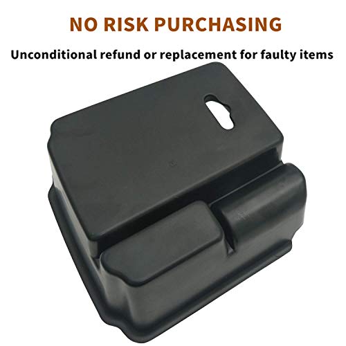 Compatible with VW Tiguan 2018 2019 2020 2021 2022 2023 2024 and 2022 2023 2024 VW Taos Center Console Tray Organizer Insert ABS Armrest Box Secondary Storage