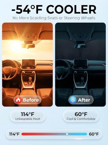 Proadsy Windshield Sun Shade Custom Fit BMW X3 2025-2026 Ice Crystal Black Front Window Sunshade UV and Heat Blocker Foldable Visor Keeps Car Cooler for Summer Parking and Daily Use - size: Bmw X3 2025-2026