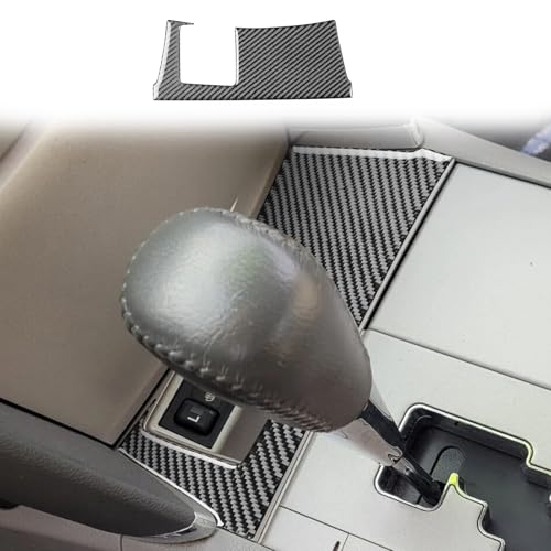 Carbon Fiber Interior Seat Heated Button Storage Box Cover Trim Compatible with Toyota Camry 2007 2008 2009 2010 2011 Interior Accessories (Type B) - color: Black 23