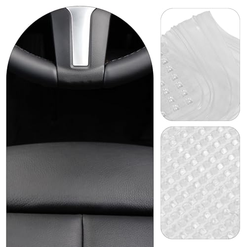 Healeved Silicone Car Floor Mat, Front Vehicle Foot Mat, Waterproof PVC Automotive Floor Protection for Easy Cleaning and Sturdy Use