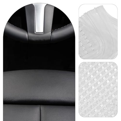 Healeved Silicone Car Floor Mat, Front Vehicle Foot Mat, Waterproof PVC Automotive Floor Protection for Easy Cleaning and Sturdy Use